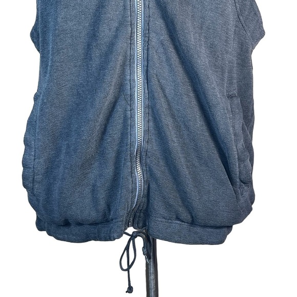 The Territory Ahead Men’s Cotton Double Layered Charcoal Gray Zip Front Vest L - Picture 3 of 11